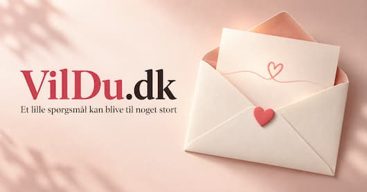 Personlig digital invitation til en date med VilDu.dk